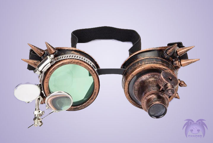 led steampunk goggles Steampunk Goggles Led – chaoko