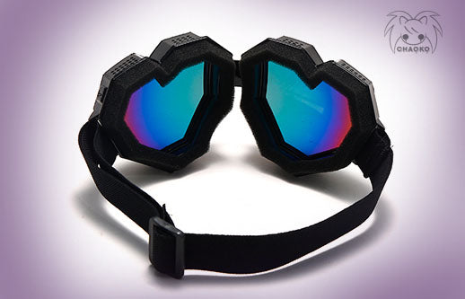 Goggle Black Heart