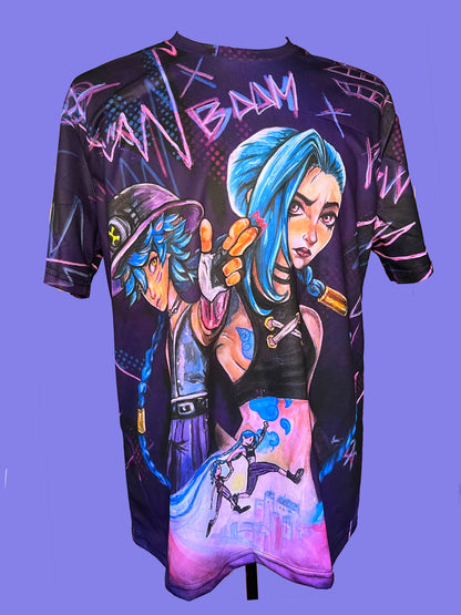 Jinx & Isha T-Shirt fan art