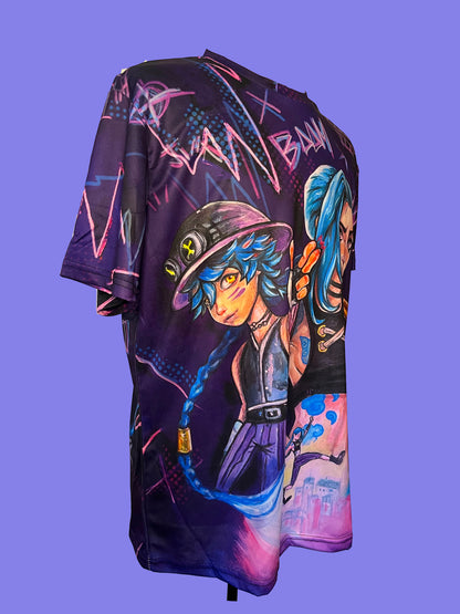Jinx & Isha T-Shirt fan art