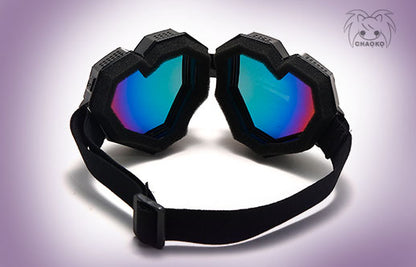 Goggle Black Heart