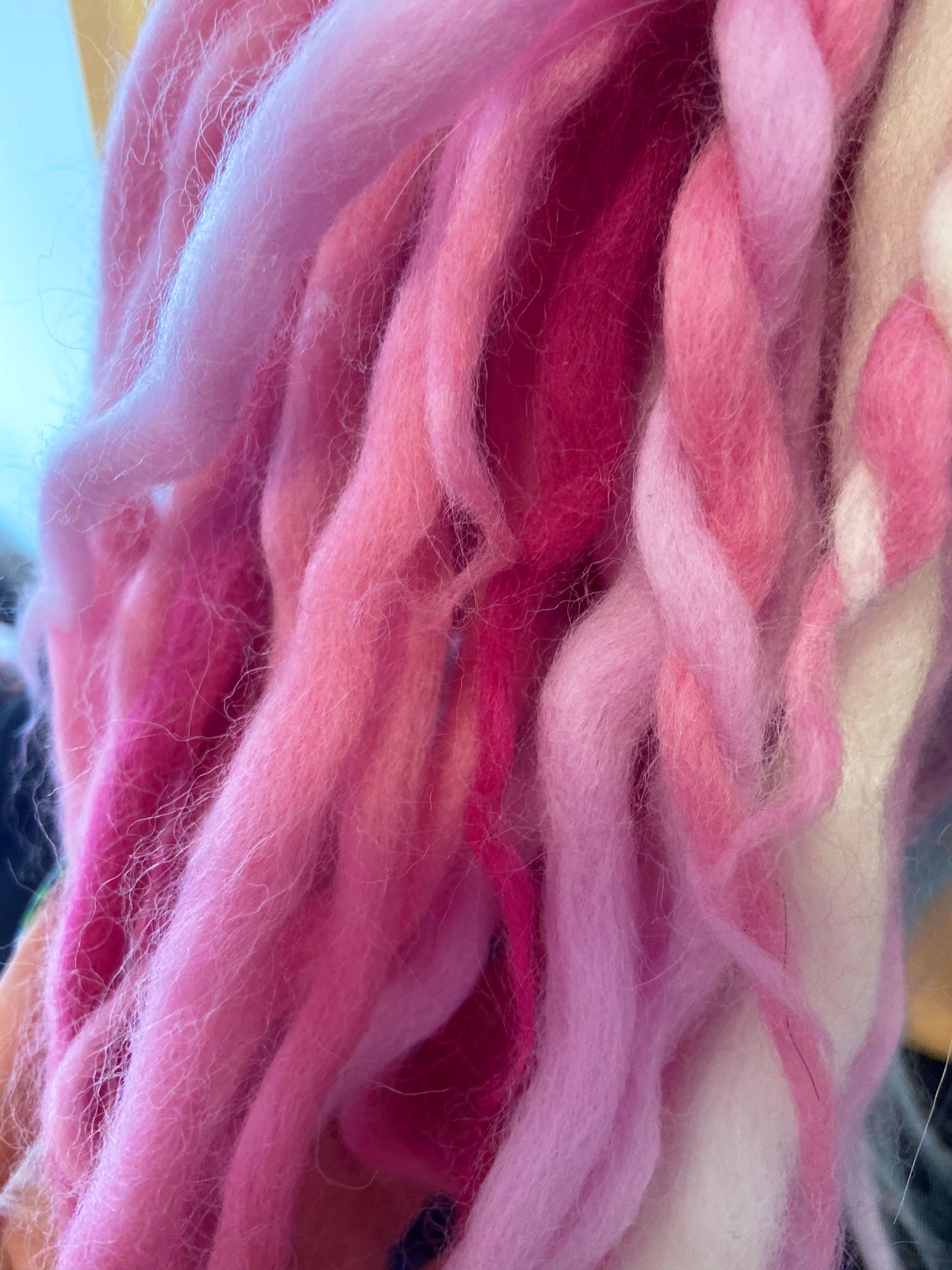 Dreadlocks Wig Sweet Pink Blue