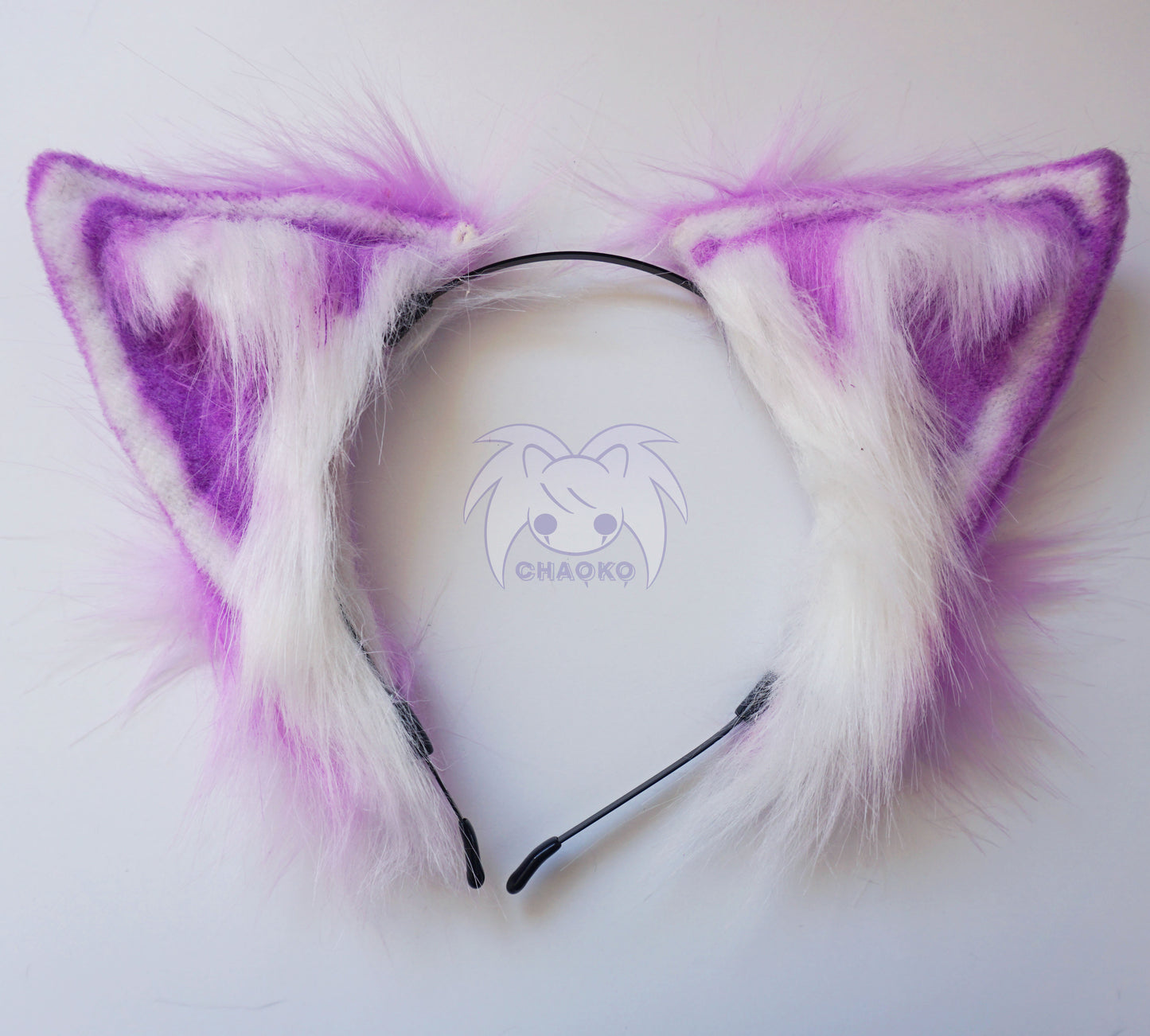 Purple Furry Ears