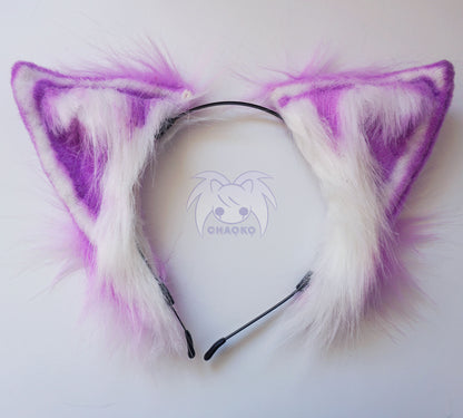Purple Furry Ears