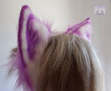 Purple Furry Ears