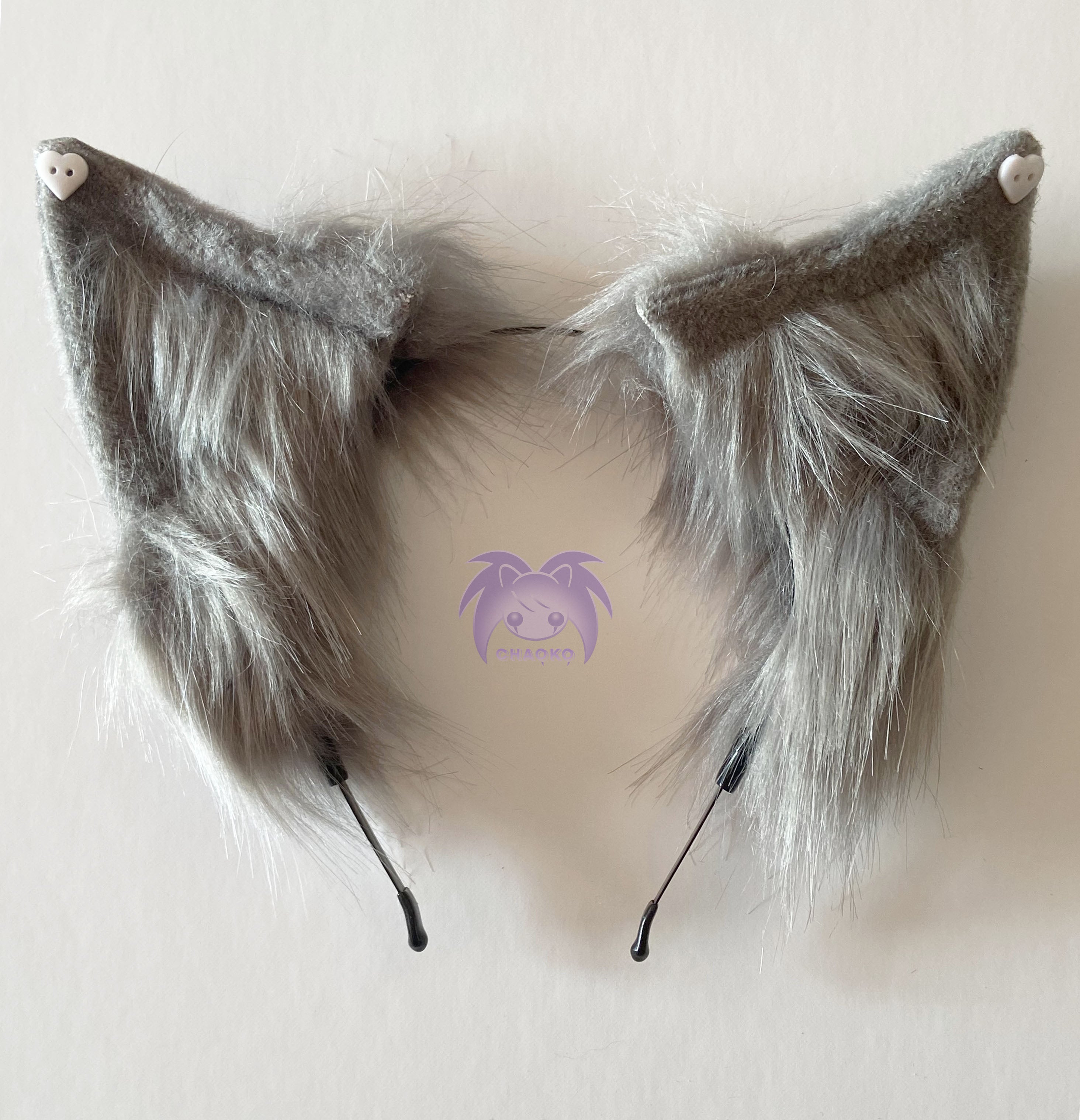 Grey Furry Ears – chaoko