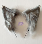 Grey Furry Ears